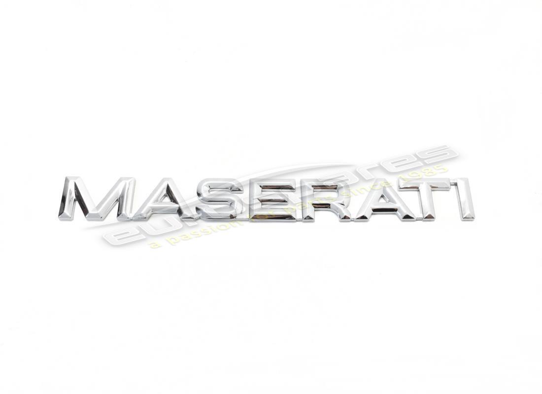 NEW Maserati SCRITTA Maserati BAGAGLIAIO. PART NUMBER 318353360 (1)