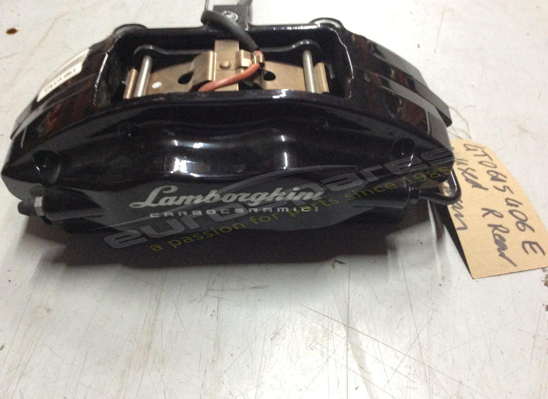 USED Lamborghini SLIDING-CALIPER CCB BLACK . PART NUMBER 4T0615406E (1)