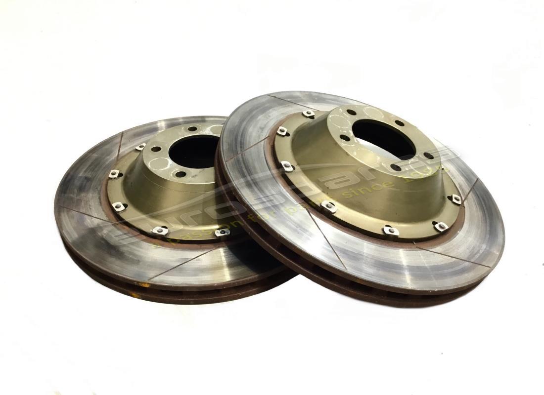 USED Ferrari COMPETITION REAR DISCS . PART NUMBER 70000603A (1)