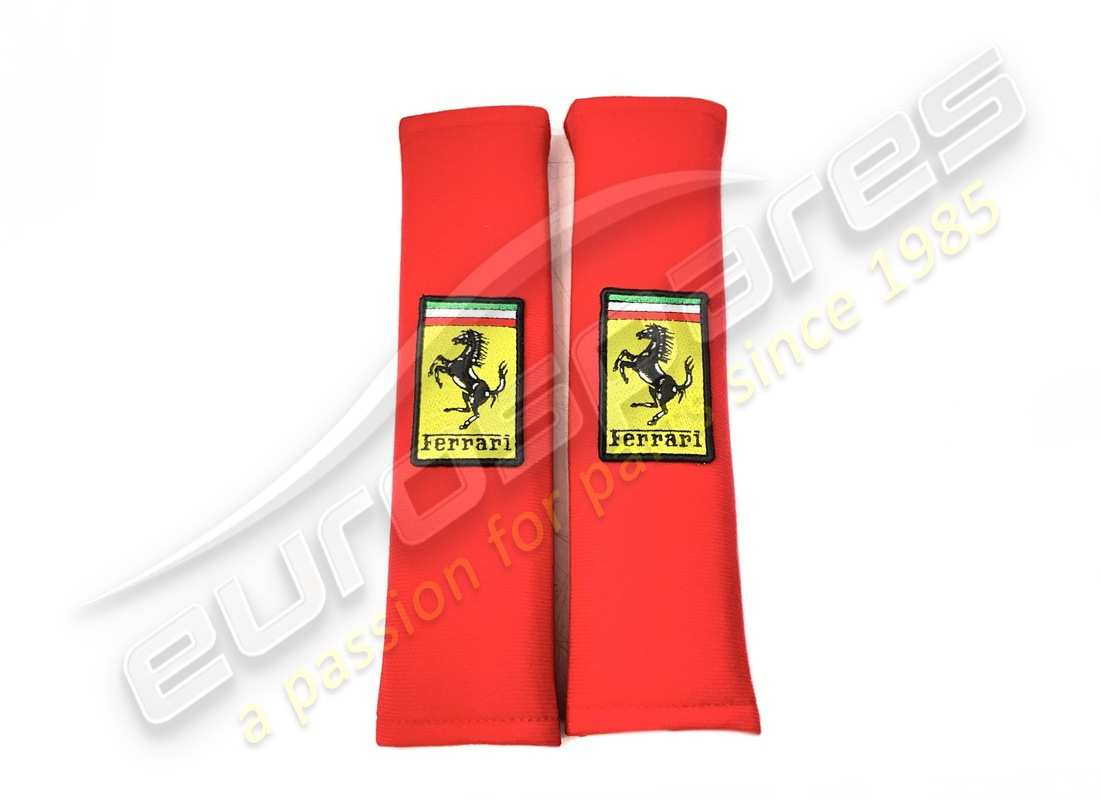 NEW Ferrari COUPLE LINING SAFETY BELTS, HARNESS PADS. PART NUMBER 65987400 (1)