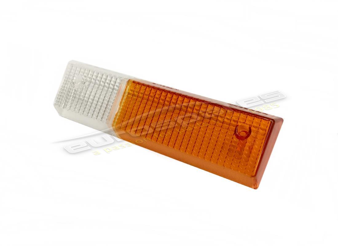 NEW Eurospares LH FRONT INDICATOR LIGHT LENS (ORANGE/CLEAR) . PART NUMBER 60329703 (1)