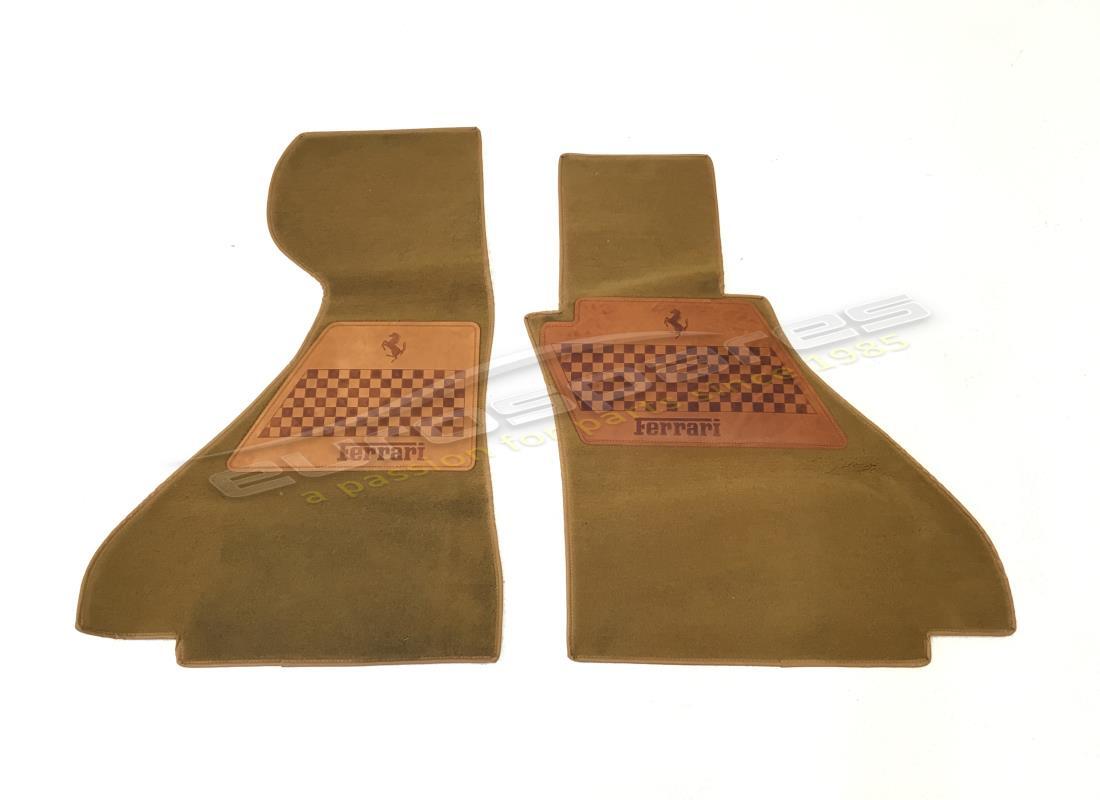 NEW (OTHER) Ferrari MONDIAL T CAB RHD FLOOR MAT TAN PER PR . PART NUMBER 95999629 (1)