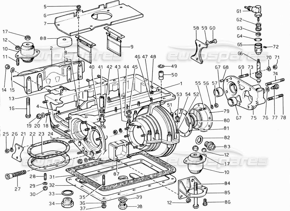 part diagram containing part number 95850001