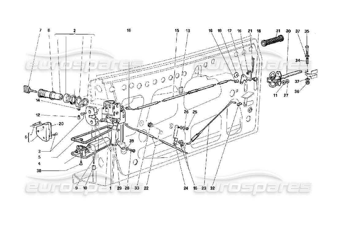 part diagram containing part number 63094700