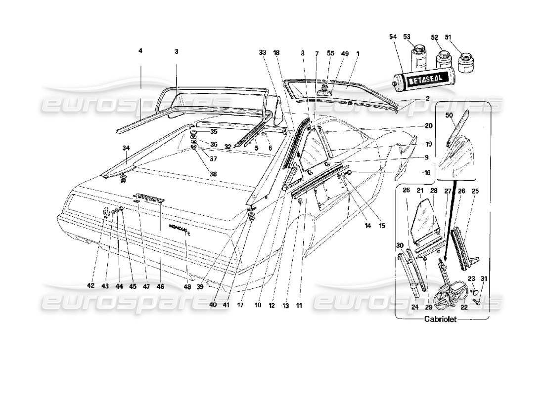 part diagram containing part number 62469700