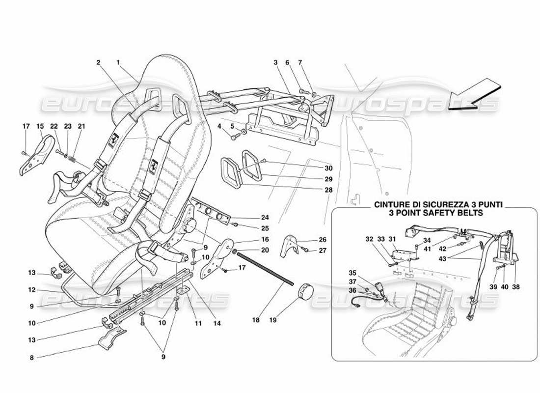 part diagram containing part number 69313200