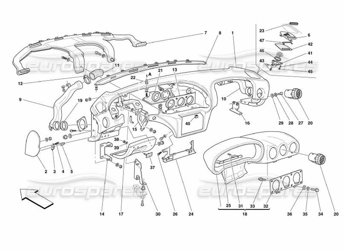 part diagram containing part number 66675800