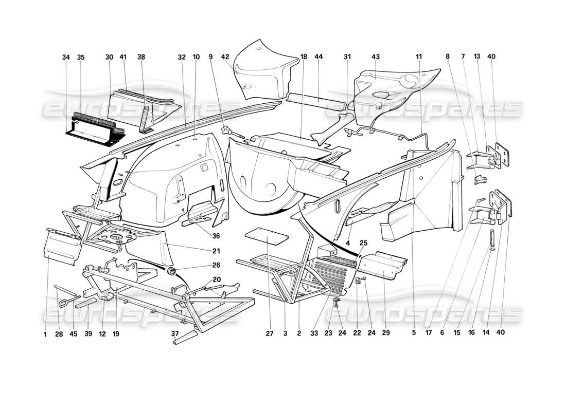 part diagram containing part number 61994000