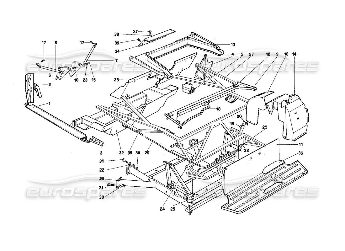 part diagram containing part number 61221100