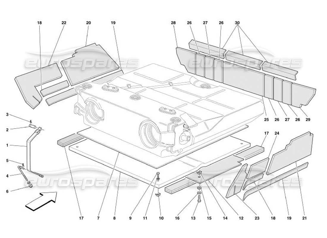 part diagram containing part number 217150