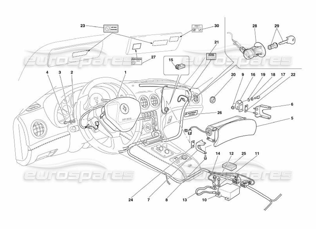 part diagram containing part number 198672