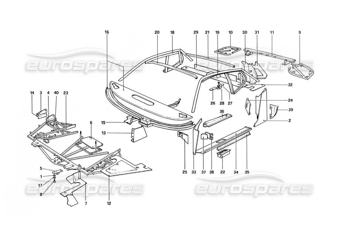 part diagram containing part number 50365709