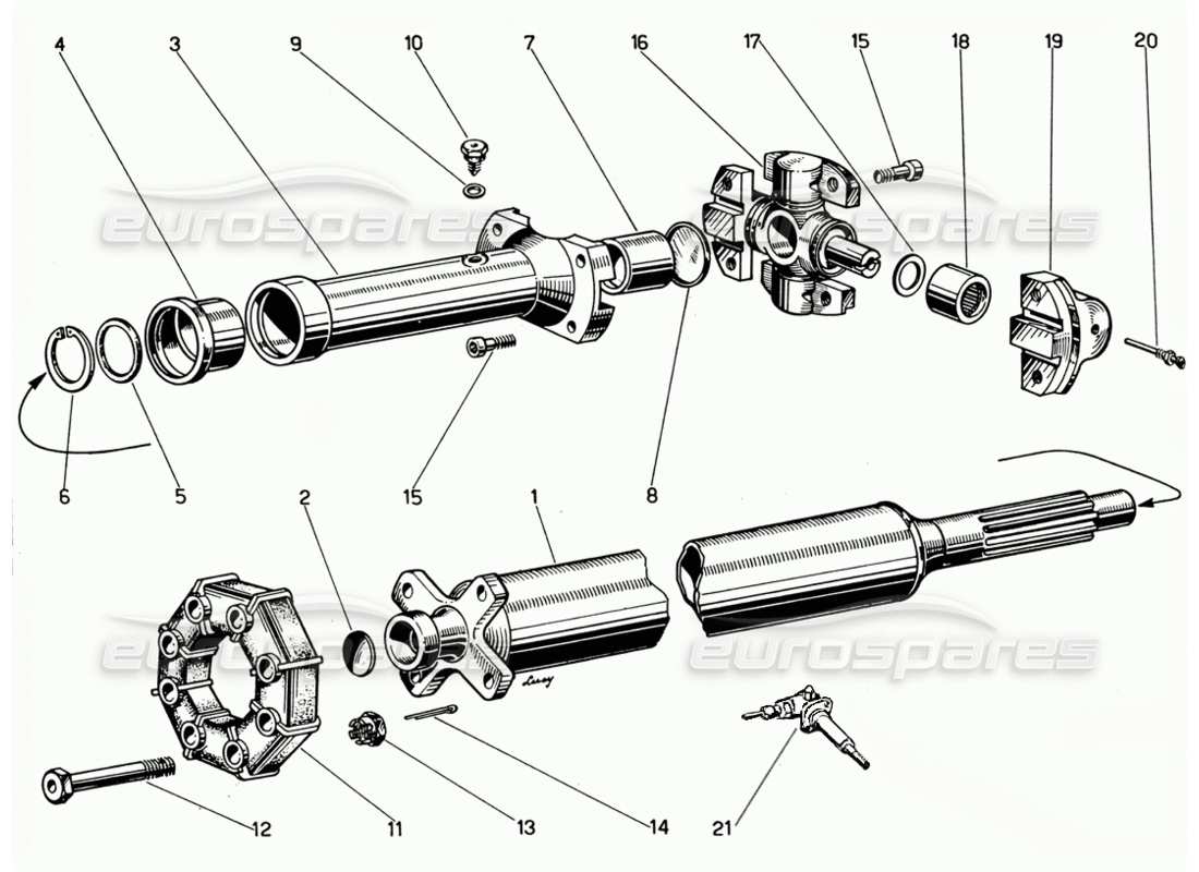 part diagram containing part number 56864