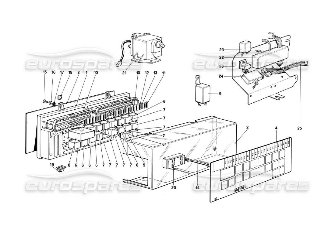 part diagram containing part number 116262