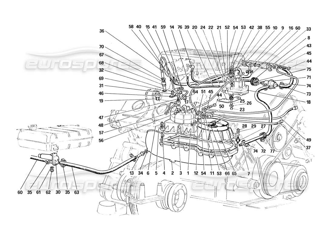 part diagram containing part number 115739