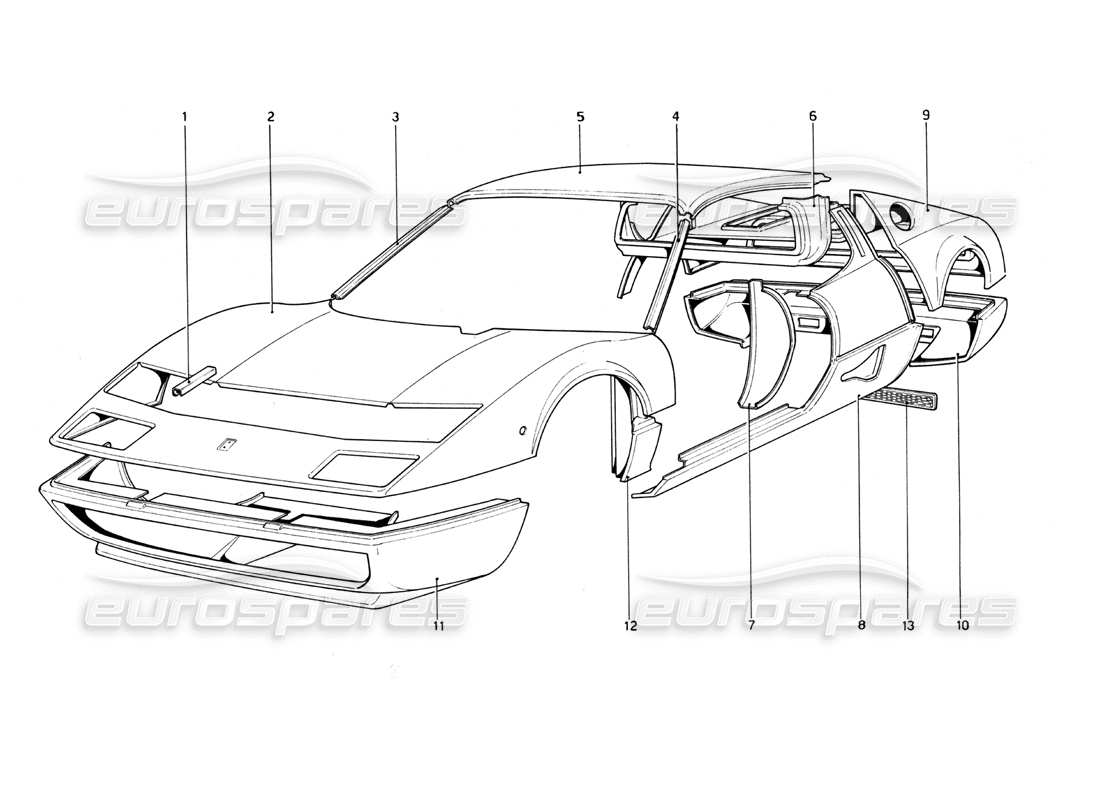 part diagram containing part number 50078005