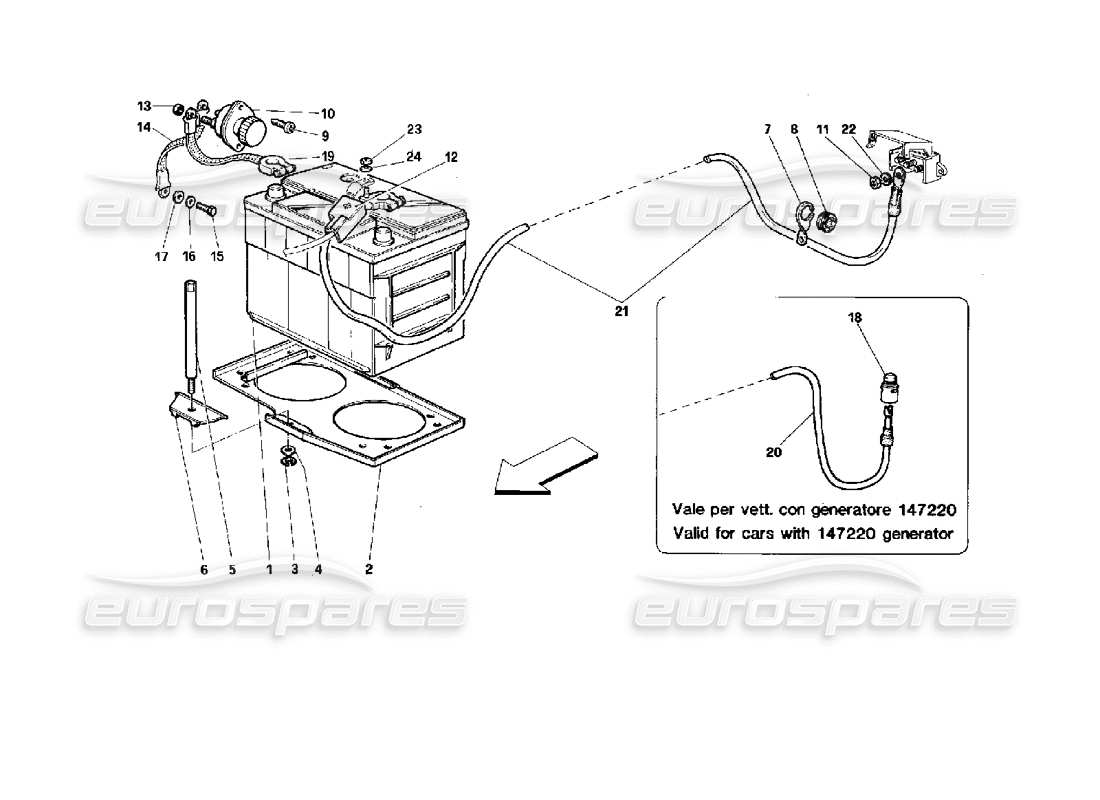 part diagram containing part number 125330