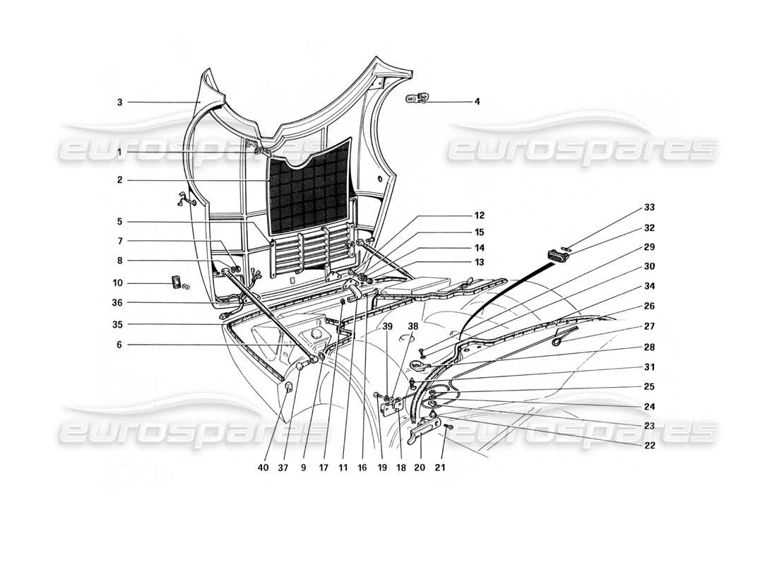 part diagram containing part number 60858000