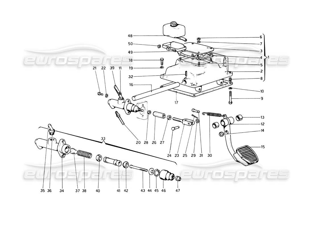 part diagram containing part number 10734401