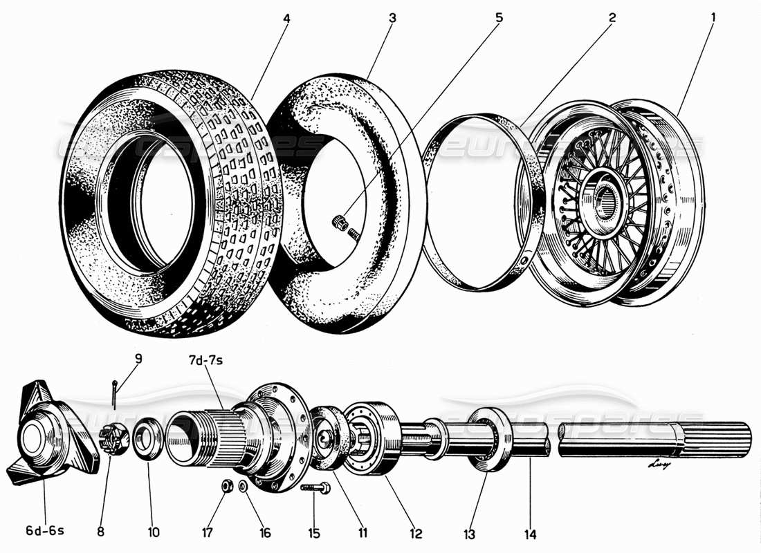 part diagram containing part number 6.50 l/15