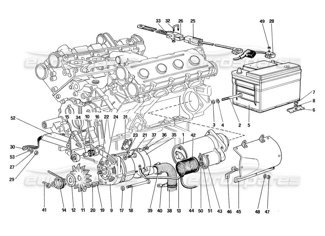 part diagram containing part number 121761