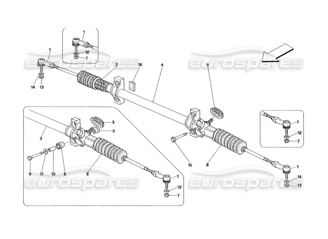 part diagram containing part number 154300