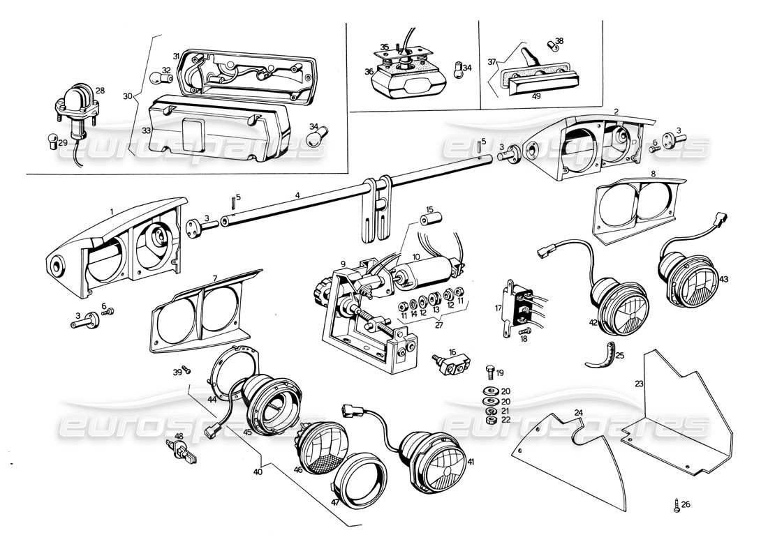 part diagram containing part number lpn/48921