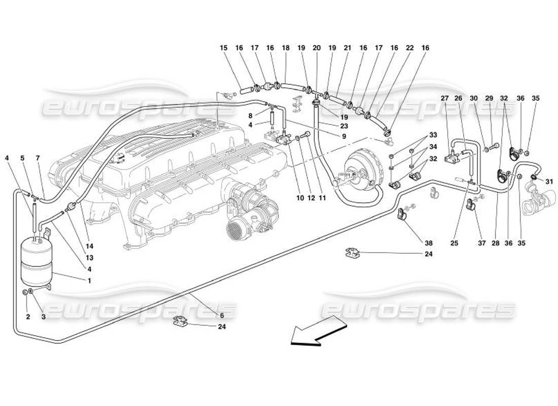 part diagram containing part number 193186