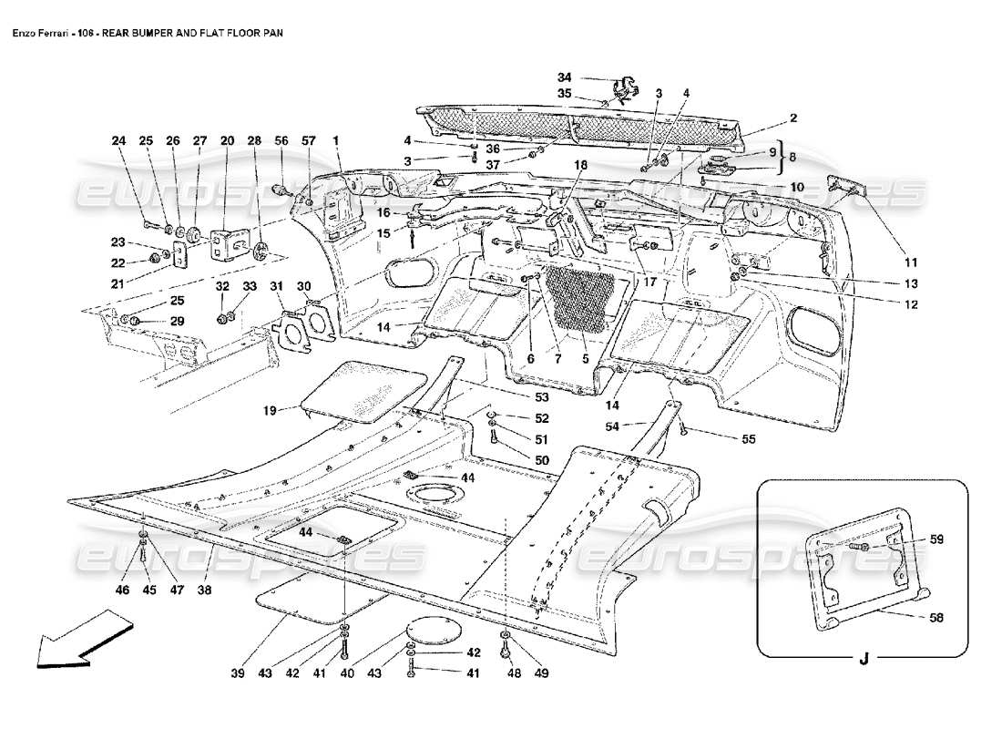 part diagram containing part number 12646801
