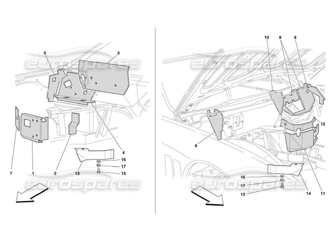 part diagram containing part number 66716100