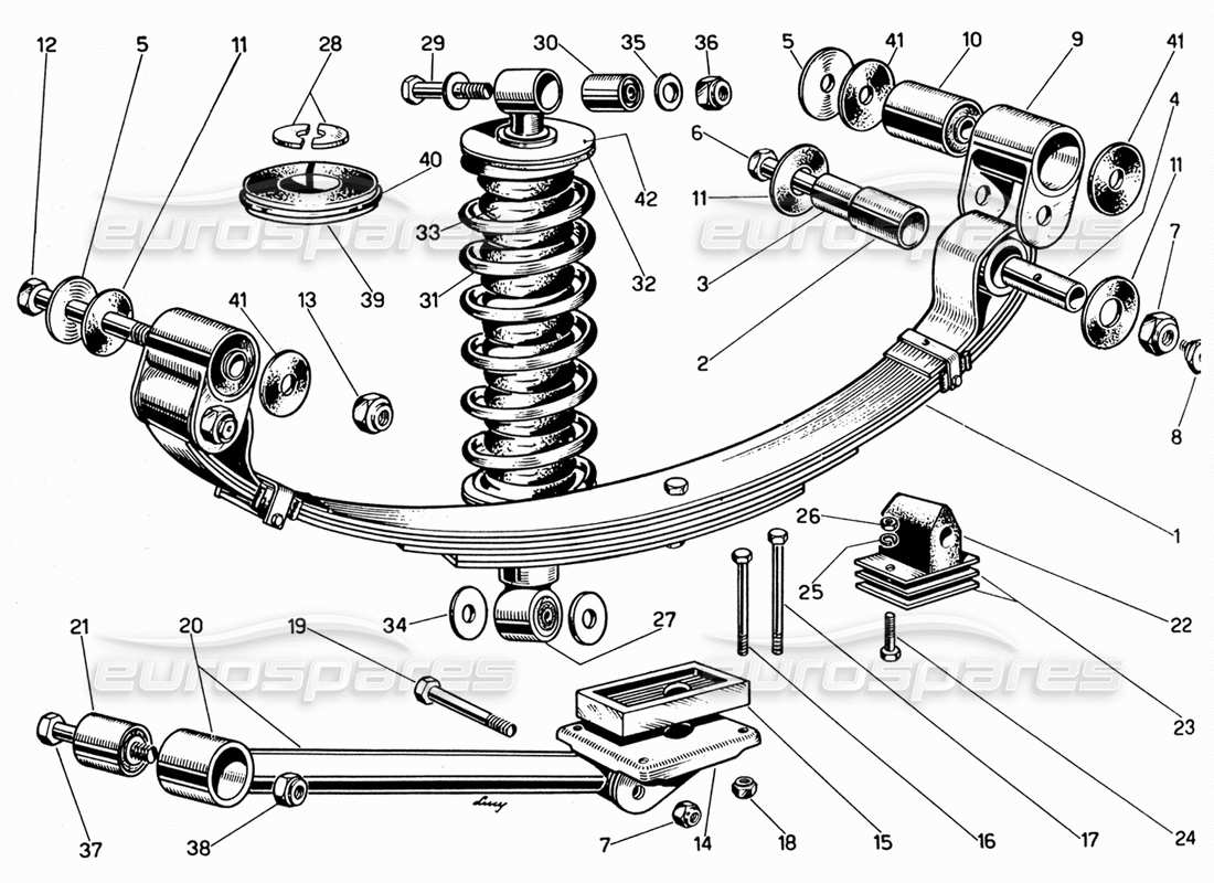 part diagram containing part number 600505