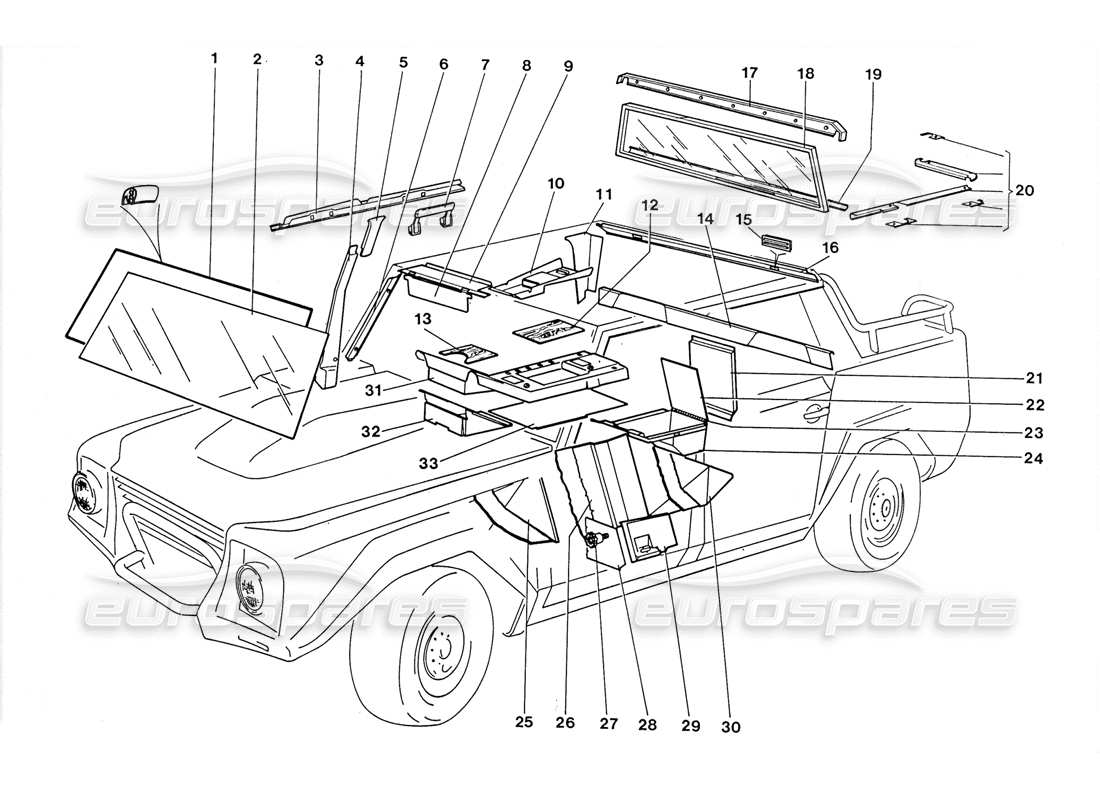 part diagram containing part number 009258001