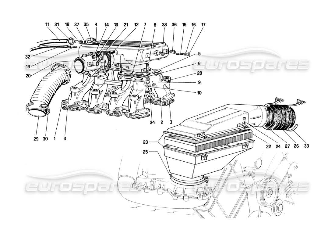 part diagram containing part number 103870