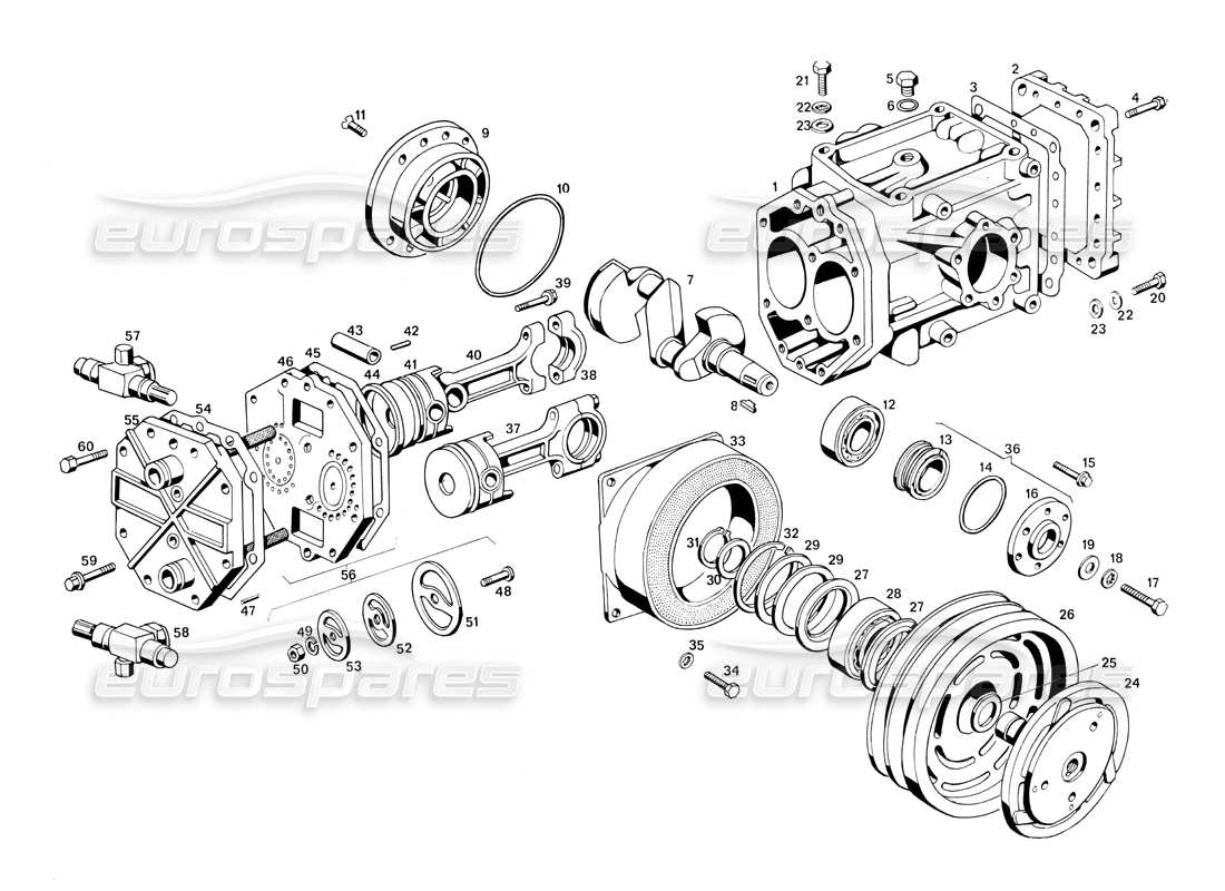 part diagram containing part number bnt 57391