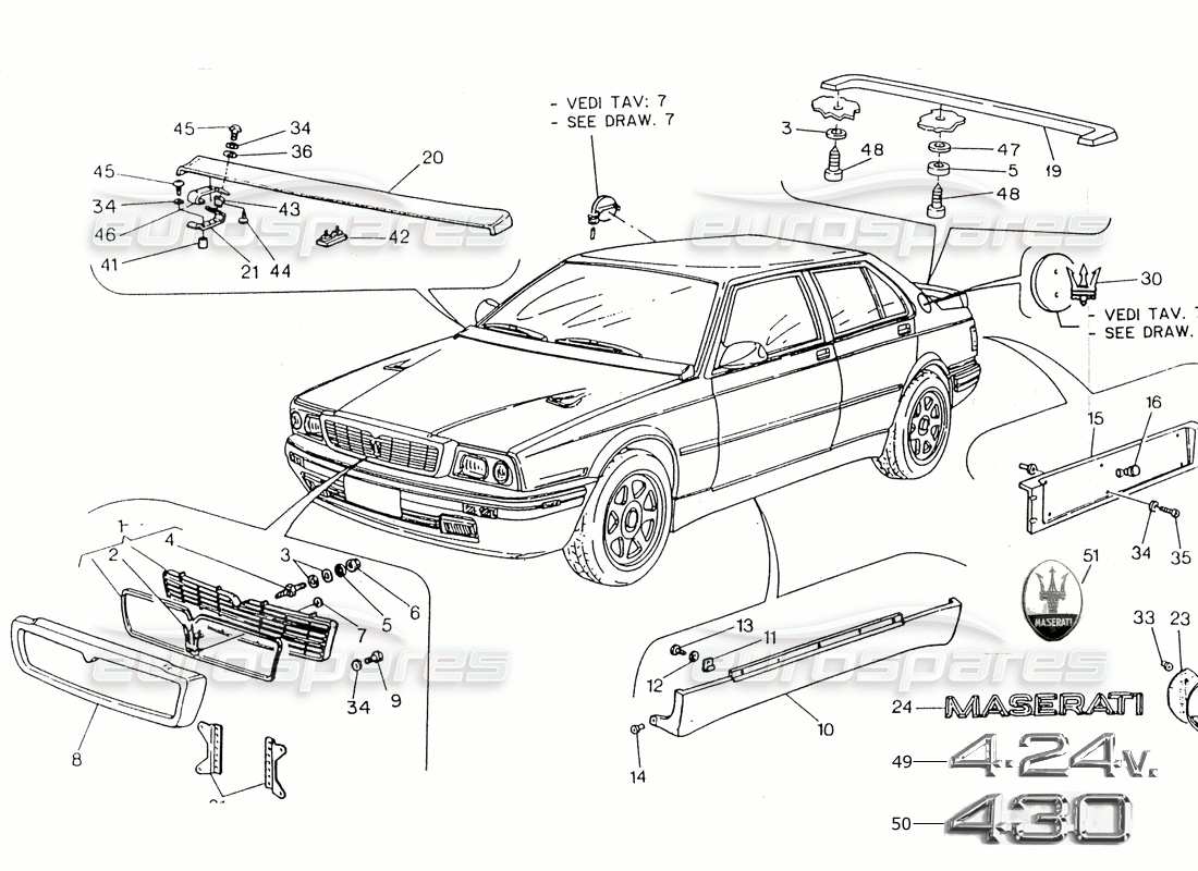 part diagram containing part number 318352205