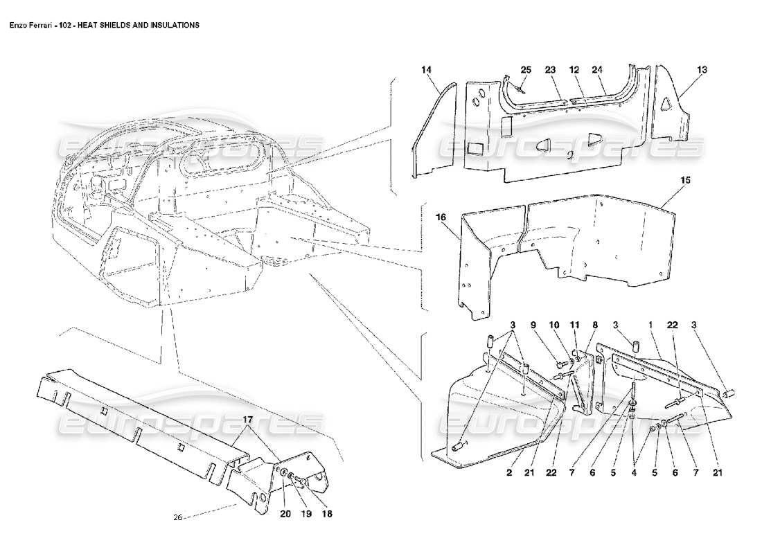 part diagram containing part number 67251900