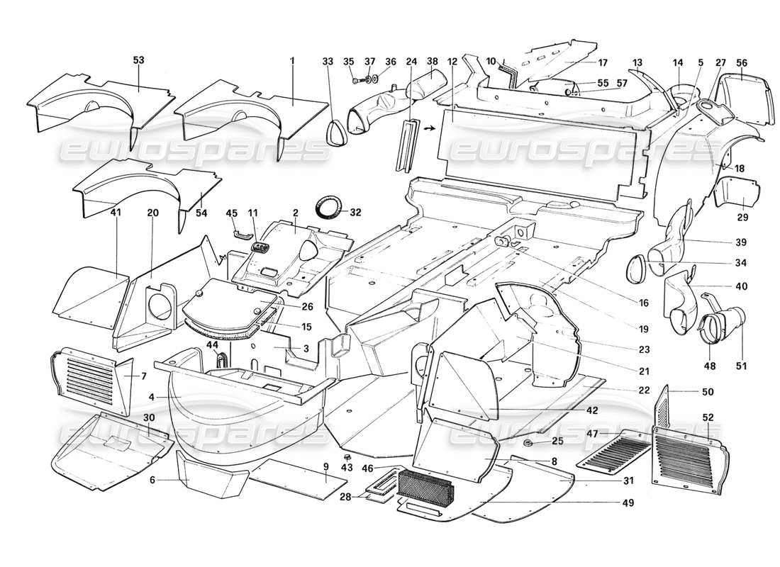 part diagram containing part number 60351707