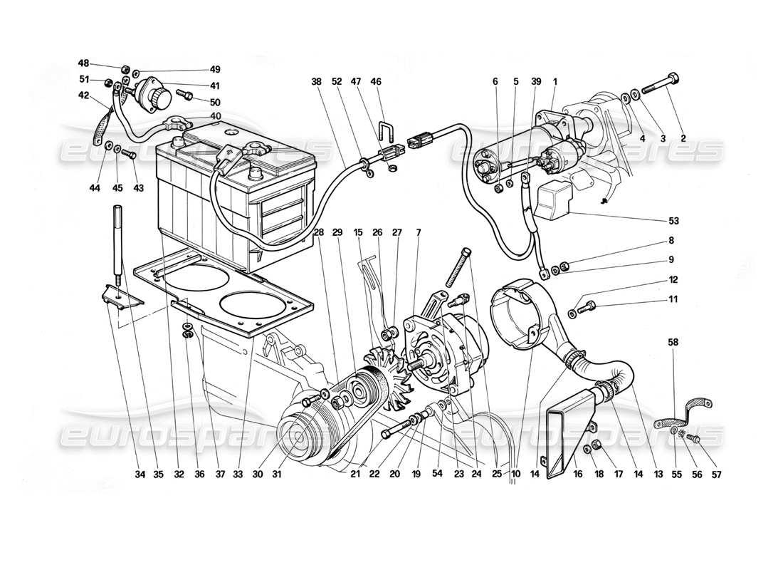 part diagram containing part number 144096