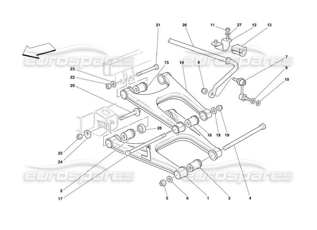 part diagram containing part number 186495