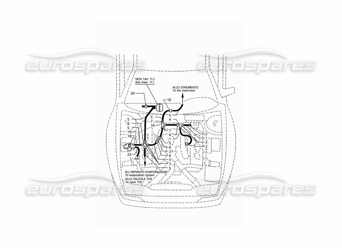 part diagram containing part number 312020404