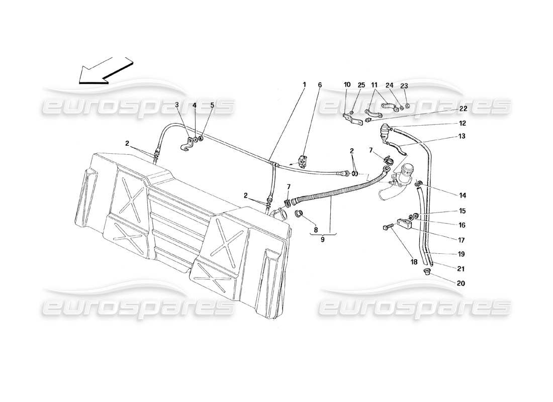 part diagram containing part number 141258