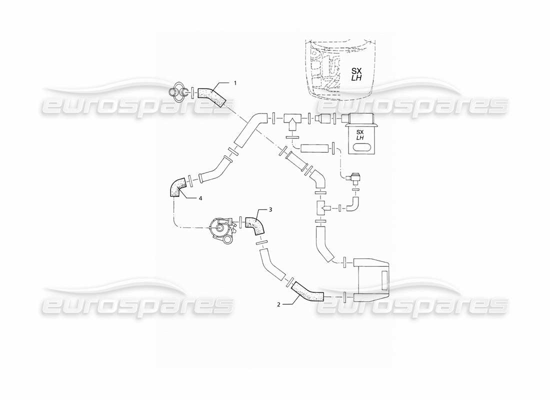 maserati ghibli 2.0 cup silicone sleeves parts diagram