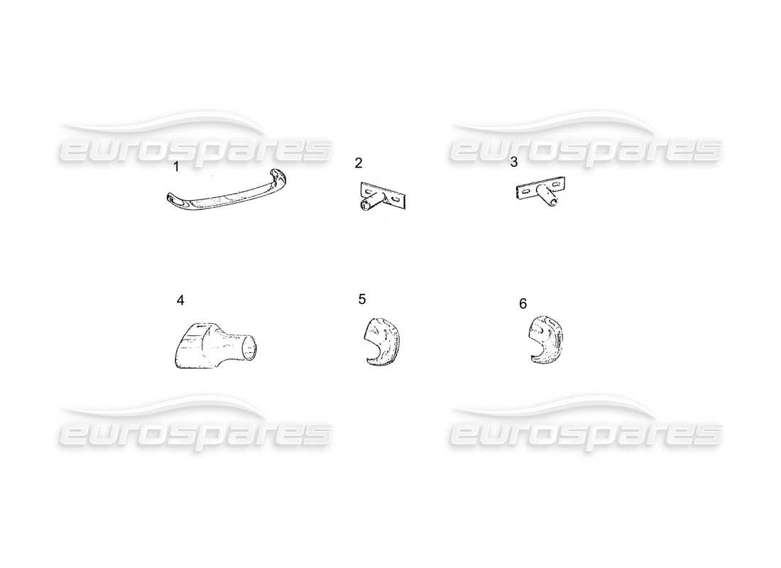 ferrari 250 gt (coachwork) front bumper part diagram