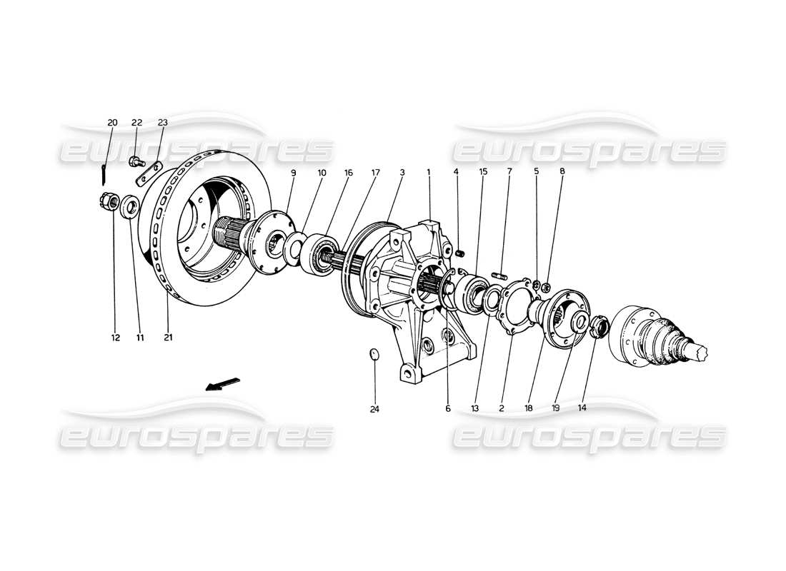 part diagram containing part number 105621