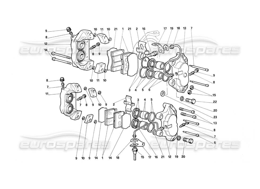 part diagram containing part number ate