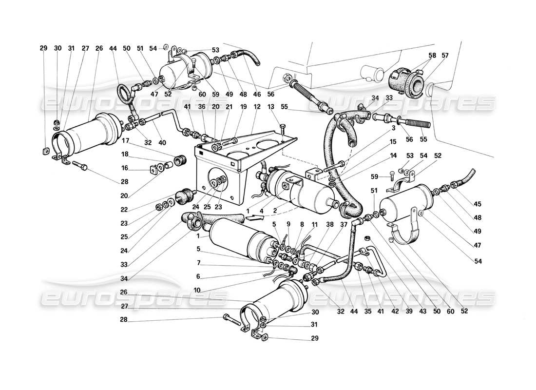 part diagram containing part number 125694