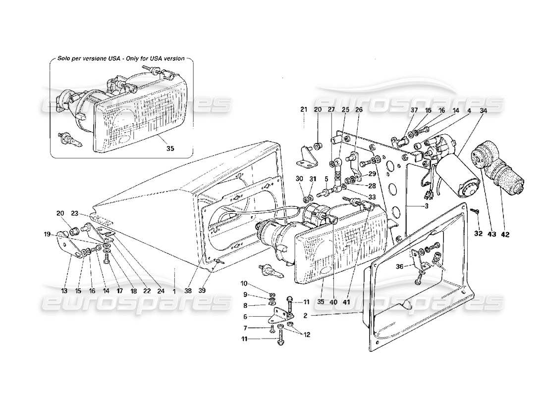 part diagram containing part number 62454700