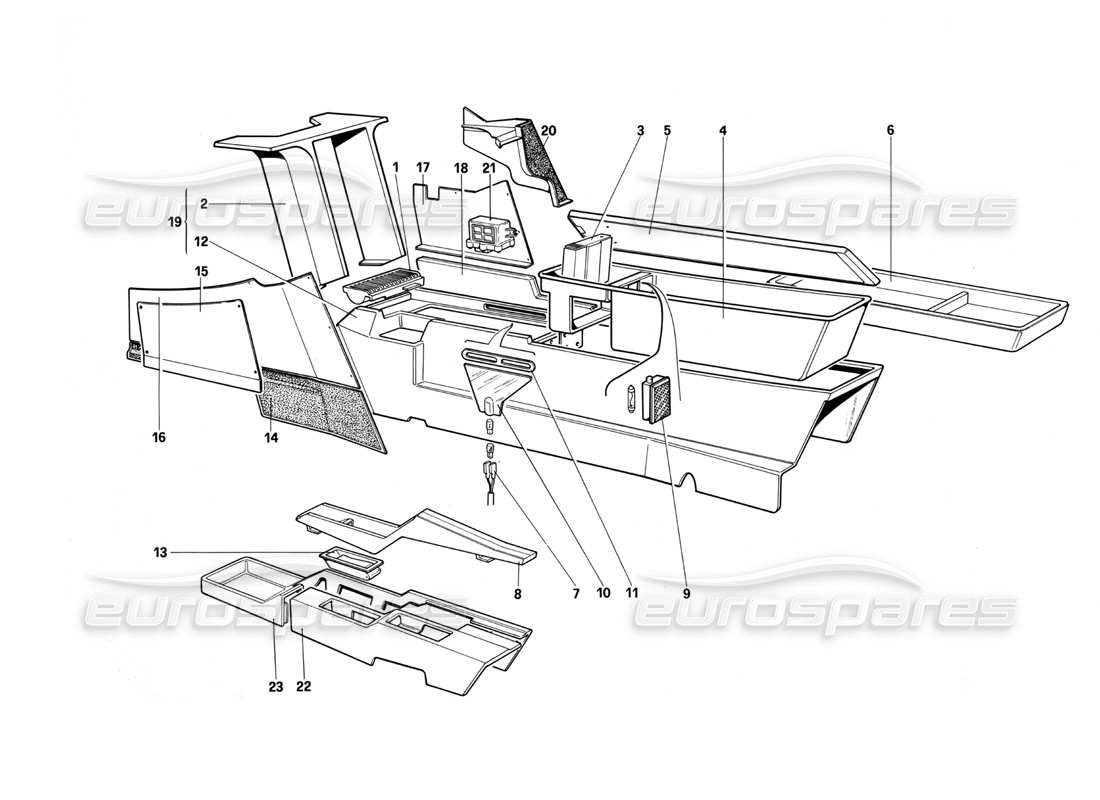 part diagram containing part number 129536