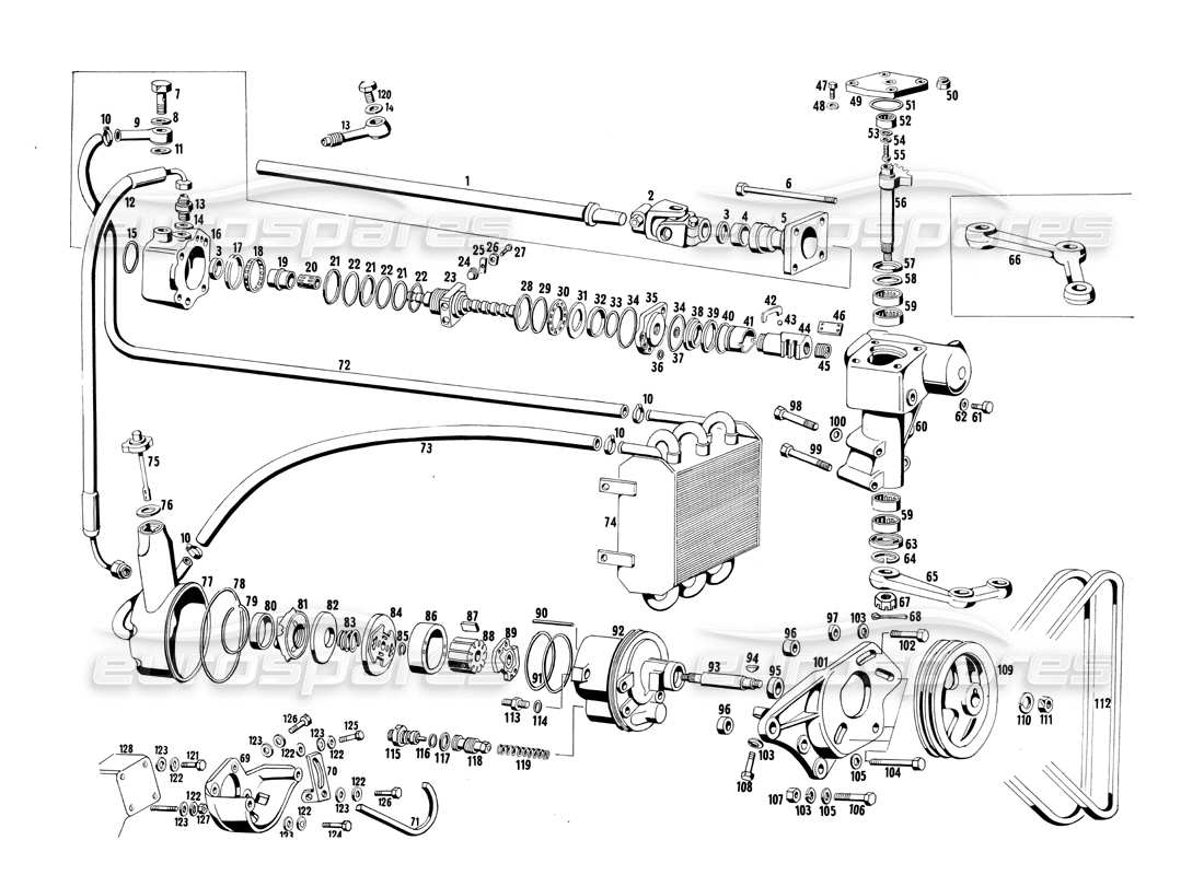 part diagram containing part number gom 59894