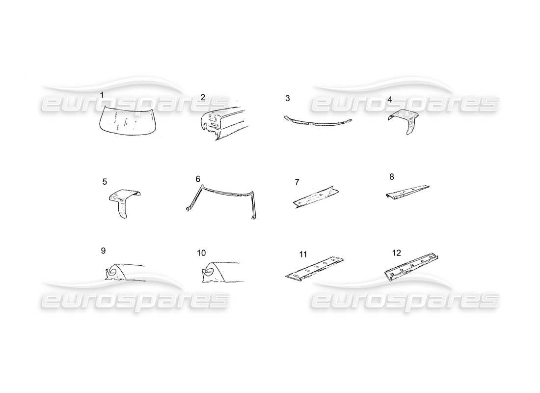 part diagram containing part number fscr001